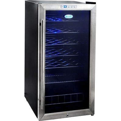 Newair AWC-270E Stainless Steel 27 Bottle Compressor Wine Cooler