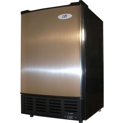 Sunpentown IM-150US Stainless Steel Built-In Ice Maker W/ Reversible Door
