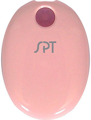 Sunpentown SH-113FP Rechargeable Electric Hand Warmer - Pink